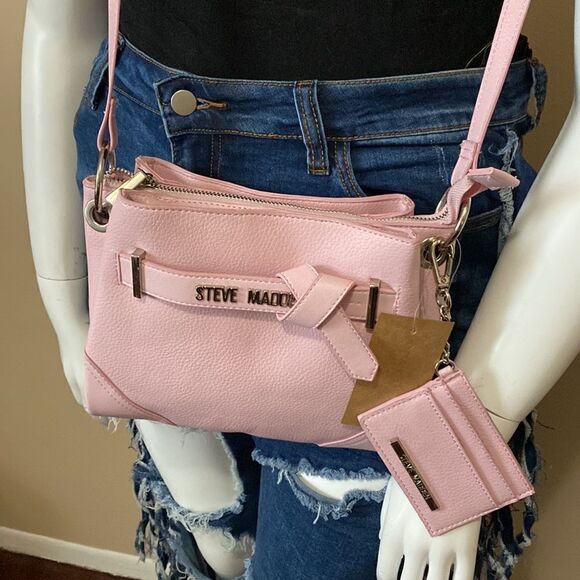 NWT Steve Madden (bclare) Crossbody - Baby Pink - Picture 13 of 14